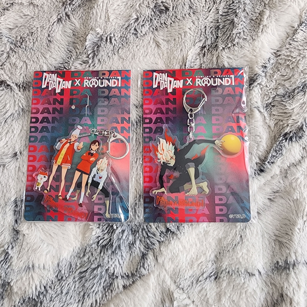 DanDaDan x Round1 Exclusive Acrylic Anime Keychains